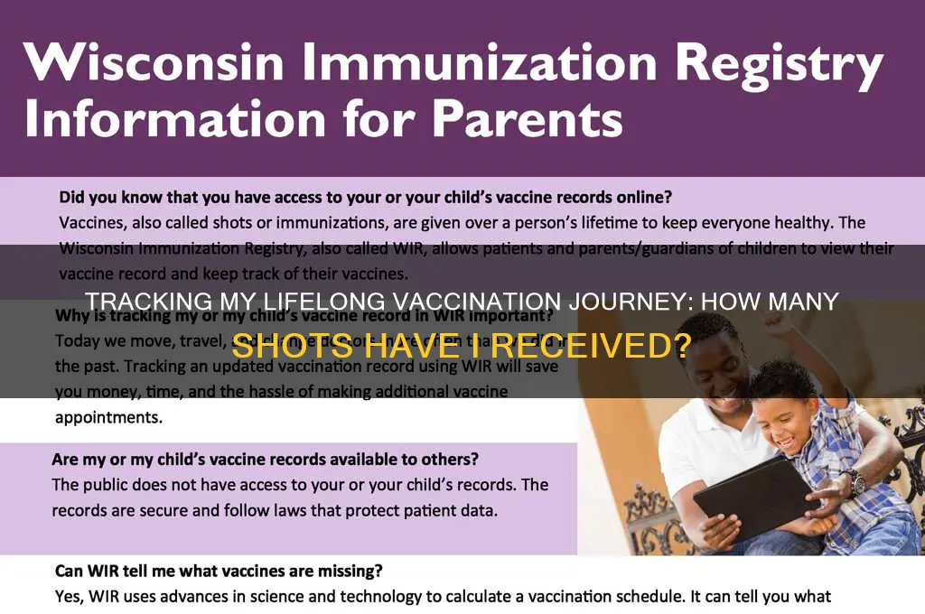 how many vaccines have i had in my life