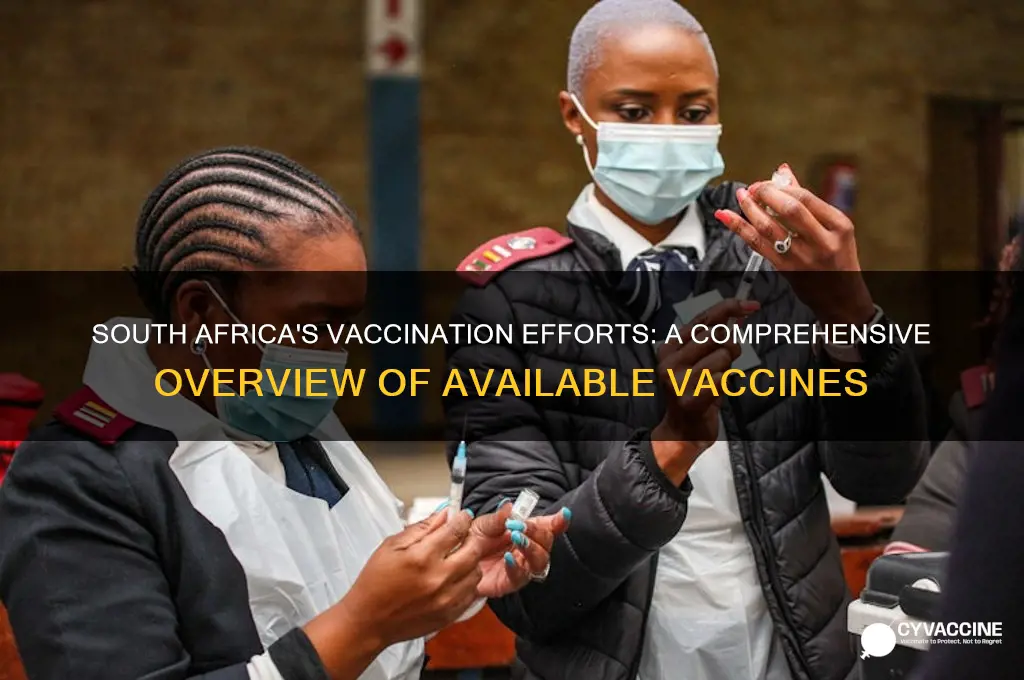 how many vaccines in south africa