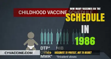 1986 Childhood Vaccine Schedule: How Many Were Recommended?