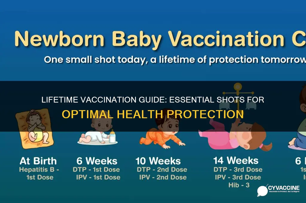 how many vaccines should you in a life time
