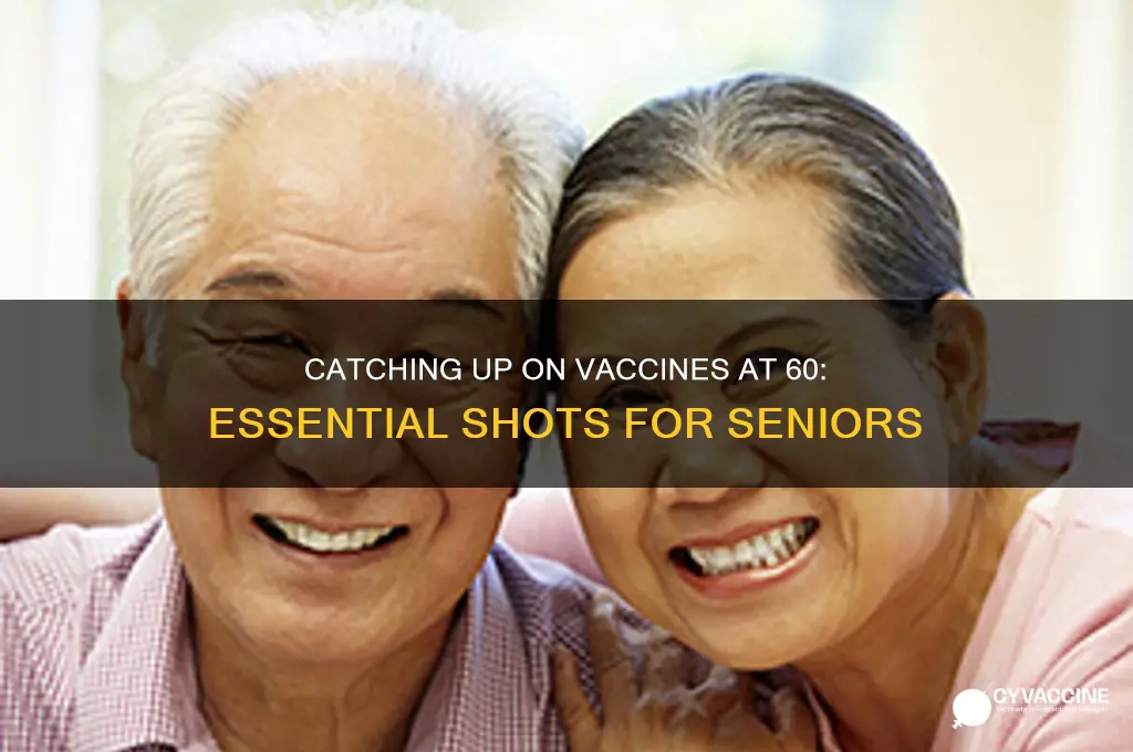how many vaccines to catch up at 60