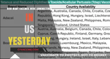 Yesterday's US Vaccine Count: A Daily Snapshot of Immunizations