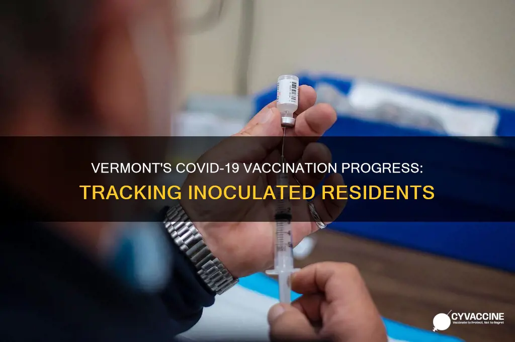 how many vermonters have been vaccinated