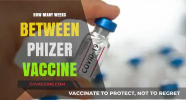 Pfizer Vaccine Doses: Understanding the Optimal Weeks Between Shots
