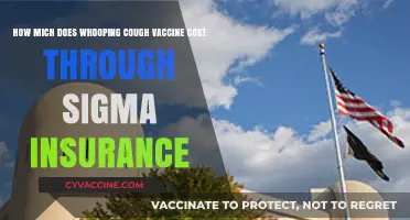 Whooping Cough Vaccine Cost with Sigma Insurance: What to Expect