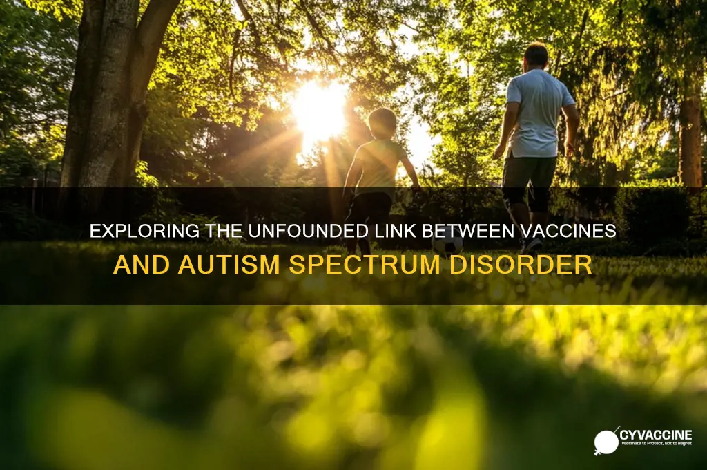 how might austinsm come from vaccines