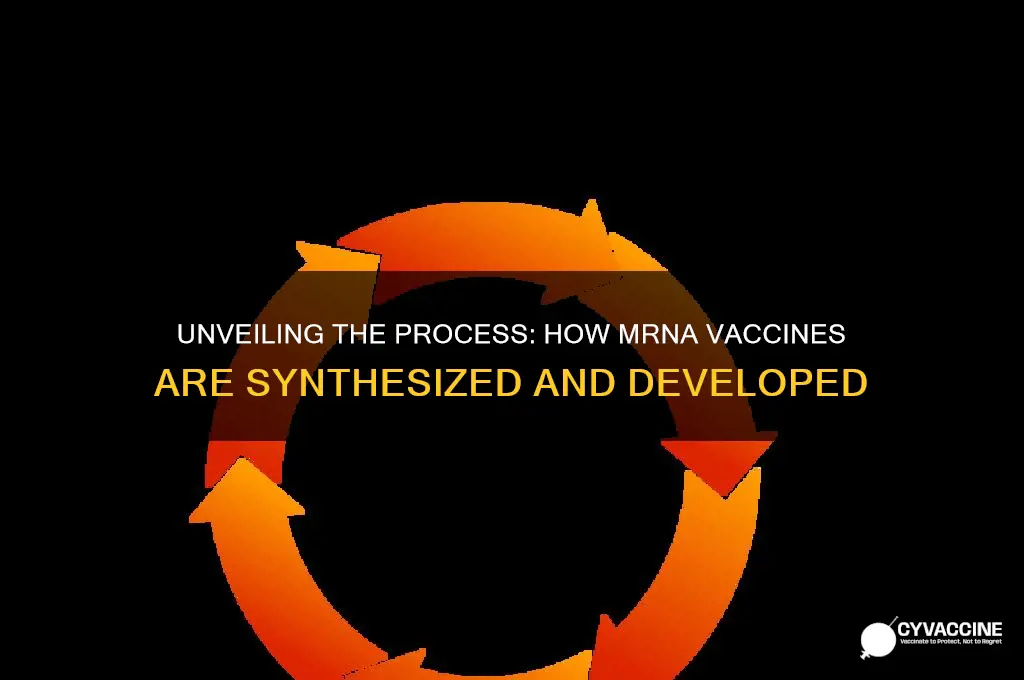 how mrna is made for vaccine