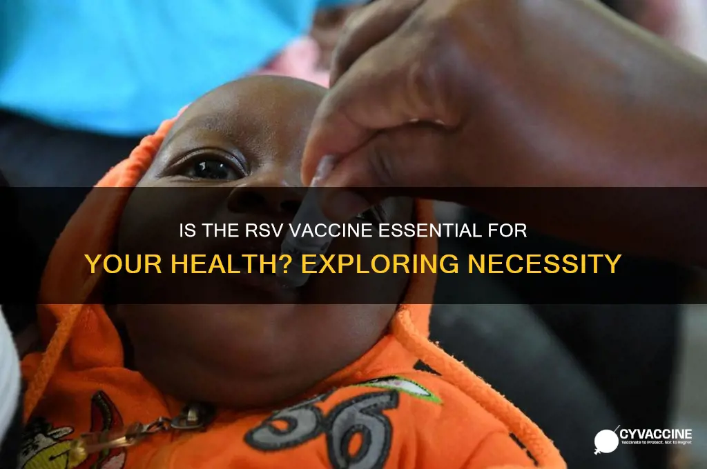 how necessary is the rsv vaccine