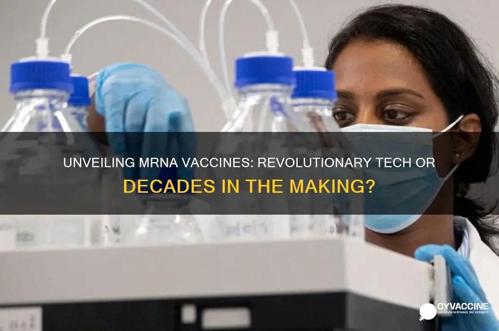 how new is mrna vaccine tech