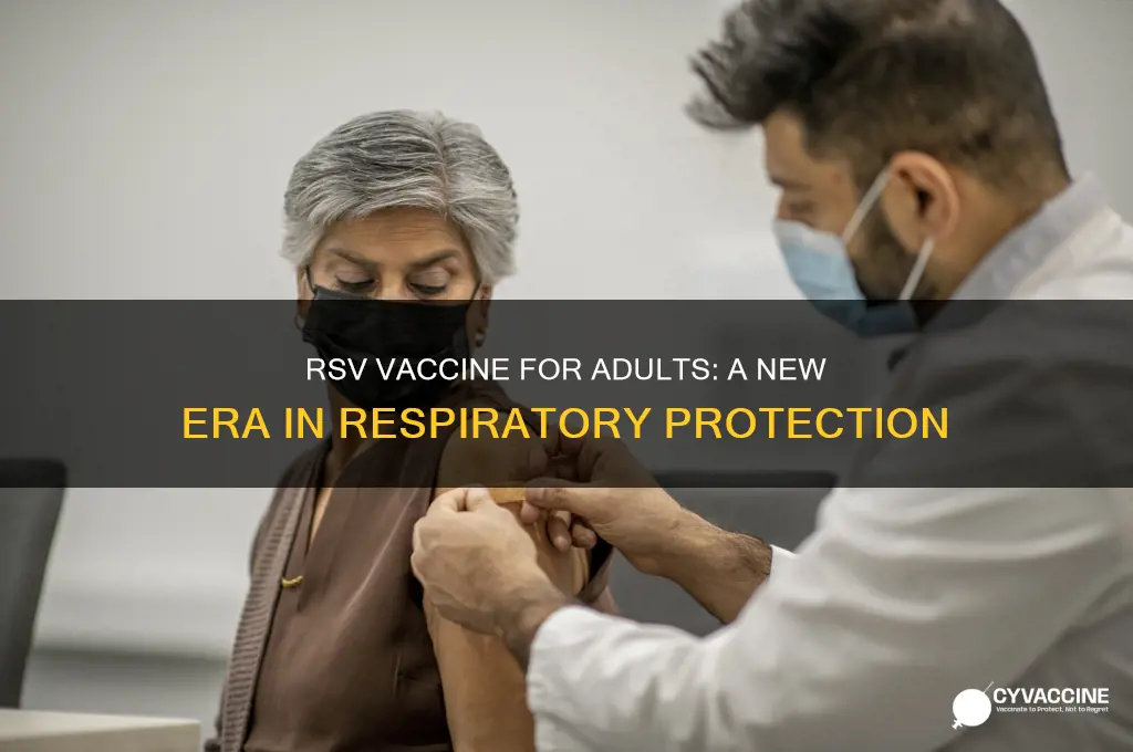 how new is the rsv vaccine for adults