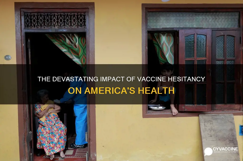 how not vaccinating has hurt america