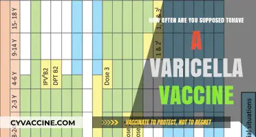 Varicella Vaccine Frequency: How Often Should You Get It?