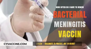 Bacterial Meningitis Vaccine Renewal: How Often Should You Get It?