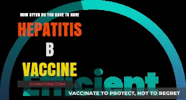 Hepatitis B Vaccine Frequency: How Often Do You Need It?