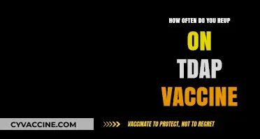 Tdap Vaccine Booster Schedule: How Often Should You Re-Up?