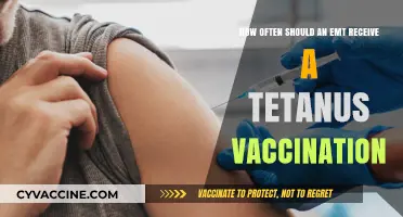 EMT Tetanus Vaccination: Optimal Frequency for Protection and Safety