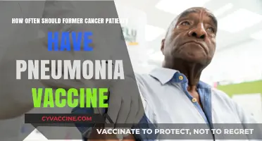 Pneumonia Vaccine Frequency for Cancer Survivors: Expert Recommendations