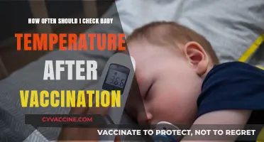 Post-Vaccination Baby Care: Optimal Temperature Check Frequency Guide