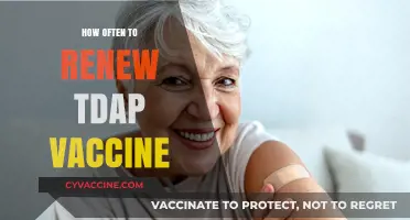 Tdap Vaccine Renewal: How Often Should You Get Boosted?