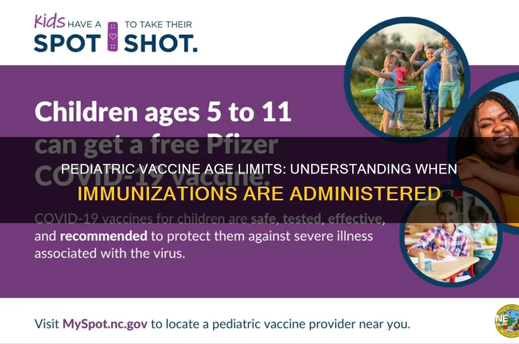 how old is pediatric for vaccines