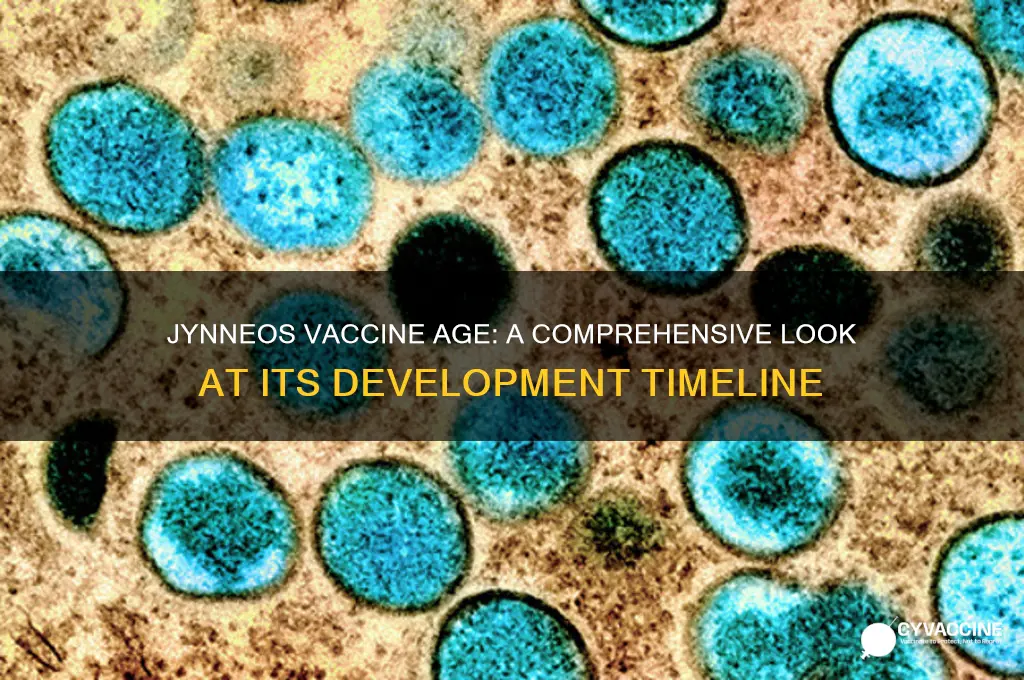 how old is the jynneos vaccine