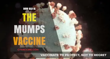 Tracing the History: The Age and Evolution of the Mumps Vaccine