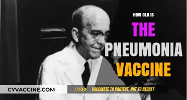 Understanding the Age and Evolution of the Pneumonia Vaccine