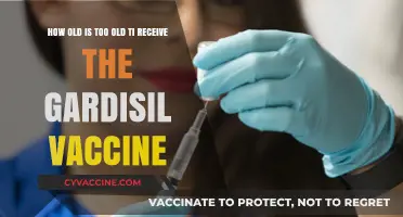 Is There an Age Limit for the Gardasil Vaccine?