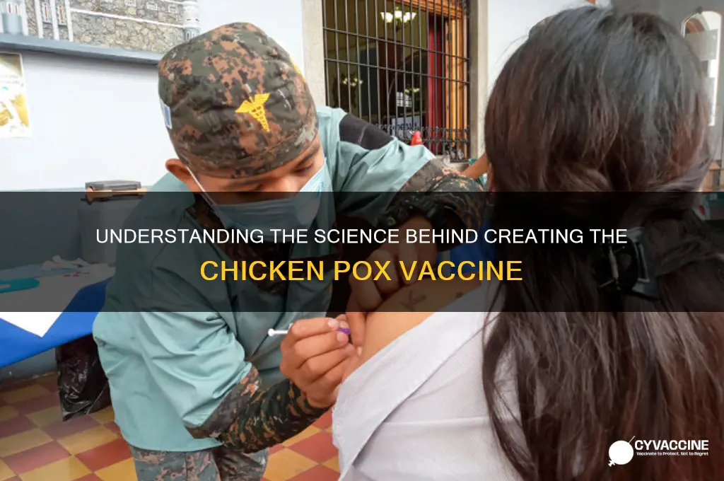 how os chicken pox vaccine made