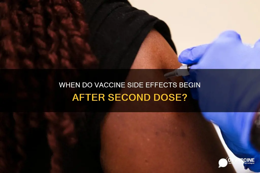 how soon after 2nd vaccine do symptoms start