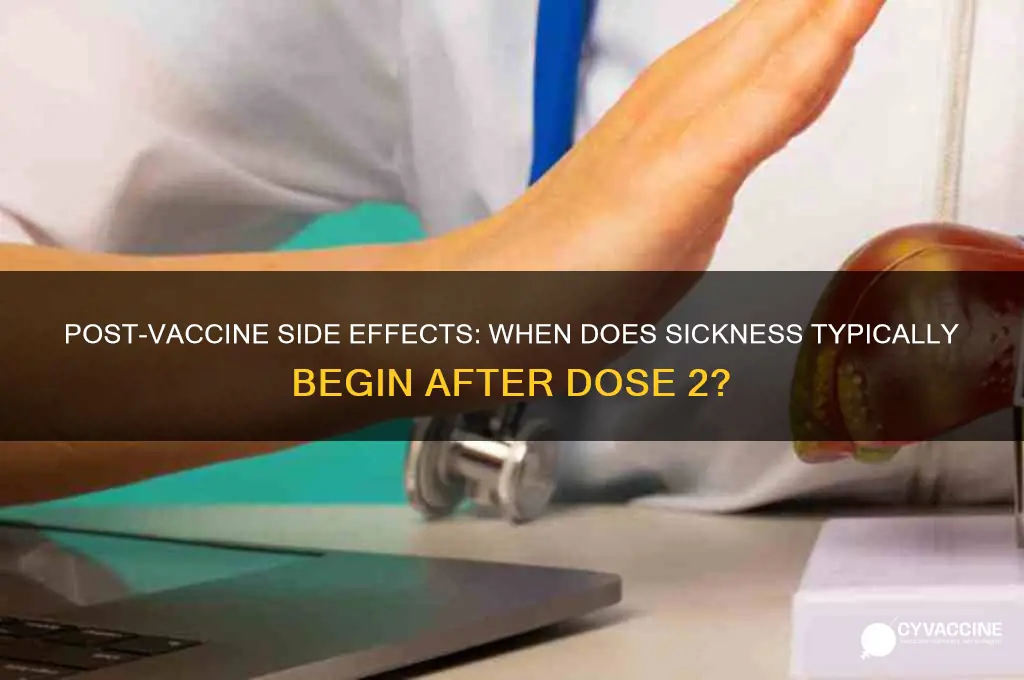 how soon after 2nd vaccine do you feel sick