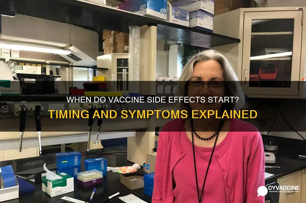 how soon after the vaccine do you feel bad