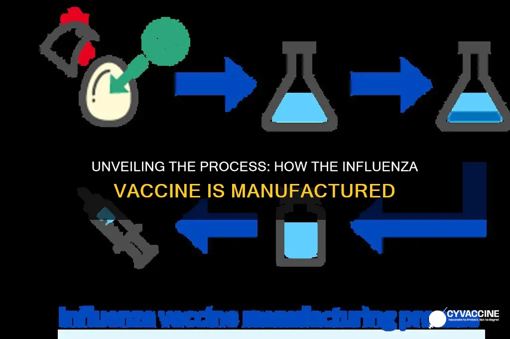 how the influenza vaccine is made