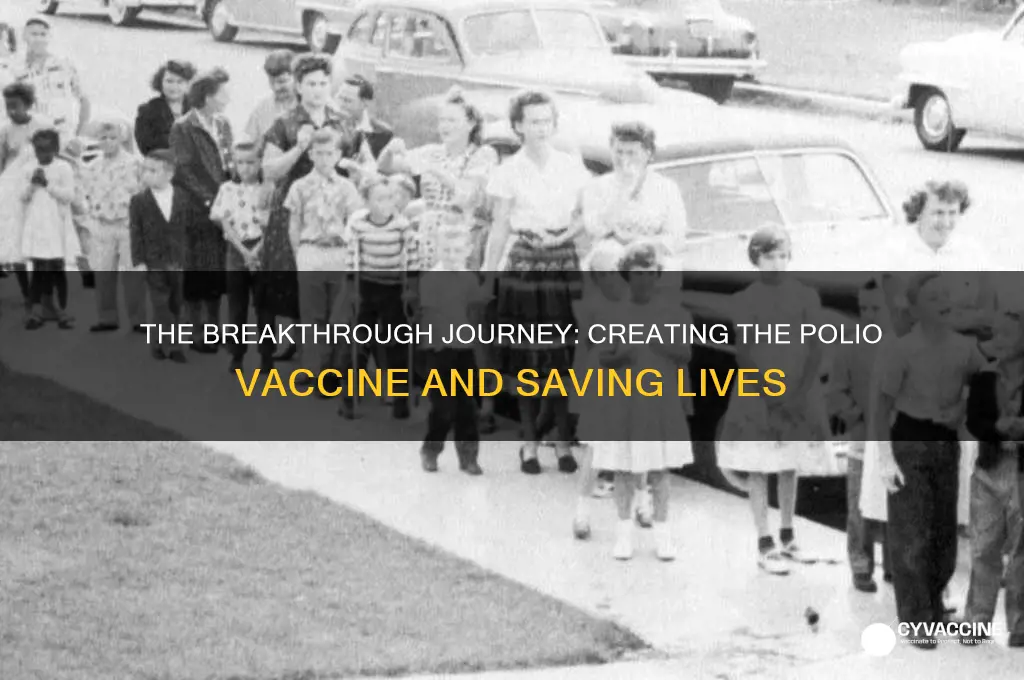 how the polio vaccine was created