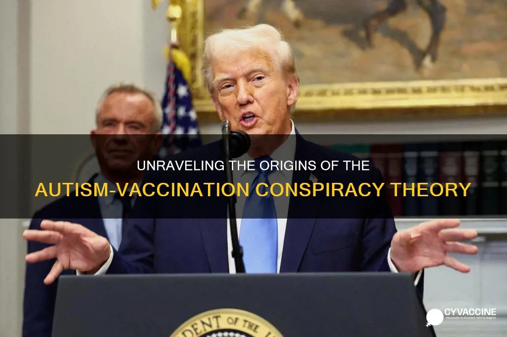 how the whole autism by vaccination conspiracy started