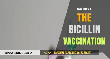 Understanding Bicillin Vaccination: Thickness, Administration, and Key Details