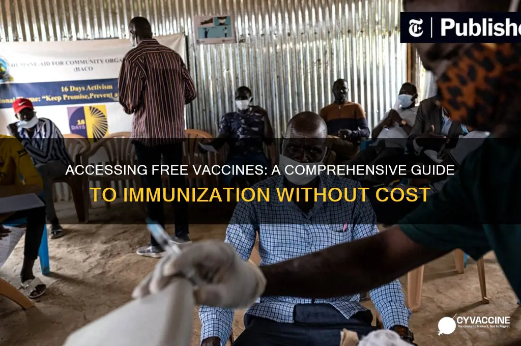 how to a vaccine for free