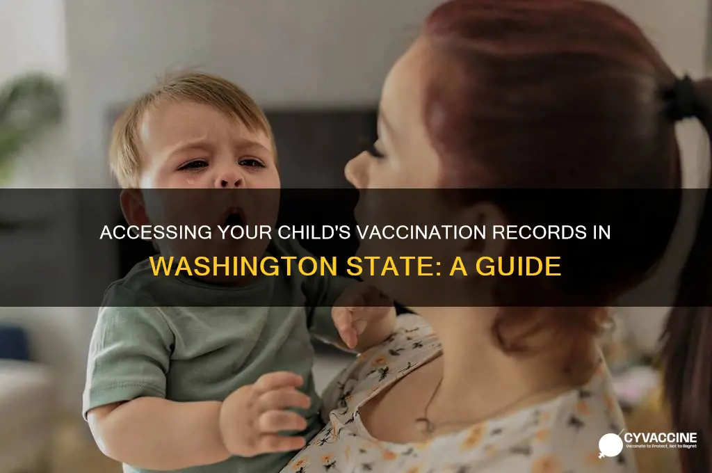 how to access childrens vaccination records wa state