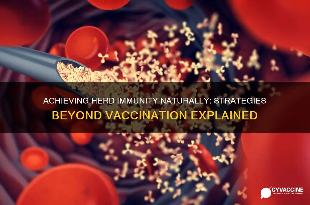 how to achieve herd immunity without a vaccine