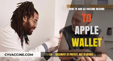 Add Your CA Vaccine Record to Apple Wallet: A Simple Guide