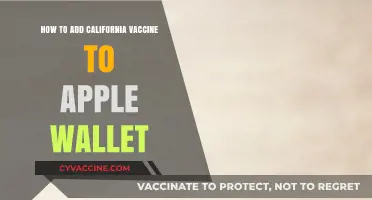 Add California Vaccine Card to Apple Wallet: A Simple Guide