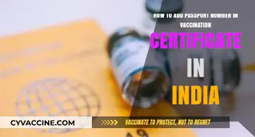How to Update Your Indian Vaccination Certificate with Passport Number