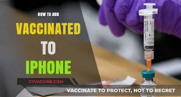 How to Add Vaccination Records to Your iPhone Easily