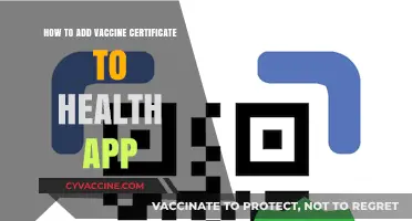 Add Your Vaccine Certificate to Health App: A Simple Guide