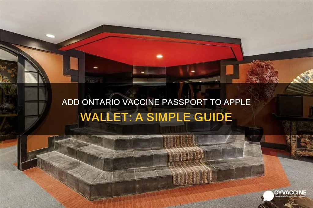 how to add vaccine passport to apple wallet ontario