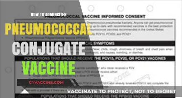 Administering Pneumococcal Conjugate Vaccine: A Step-by-Step Guide for Healthcare Professionals