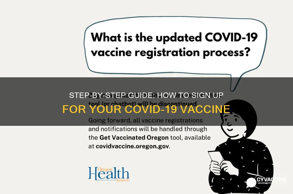 how to aign up for vaccine