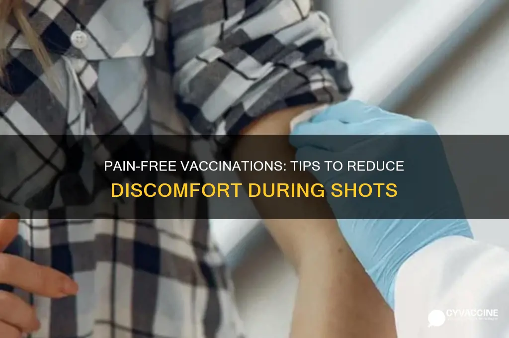 how to amke vaccines not hurt