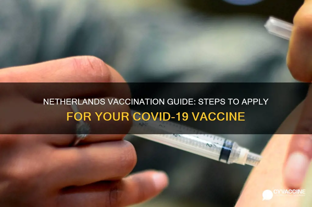 how to apply for a vaccination in netherlands