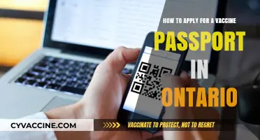 Ontario Vaccine Passport Application Guide: Step-by-Step Process